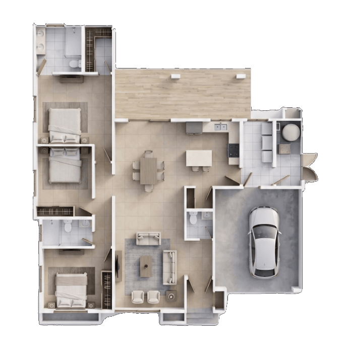 Plano Casa Oasis